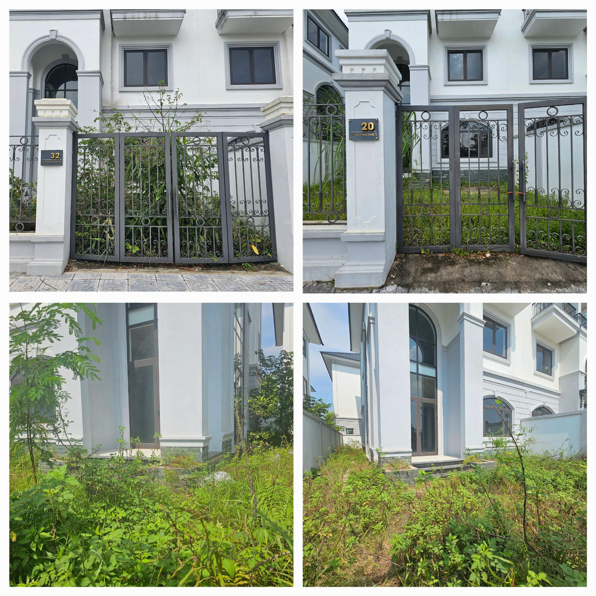 Một số hình ảnh tại khu thấp tầng dự án Vinh Heritage.