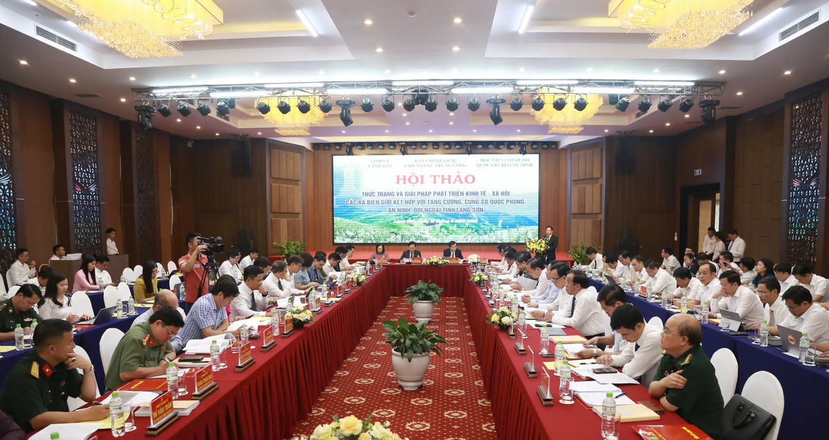 Quang cảnh hội thảo.