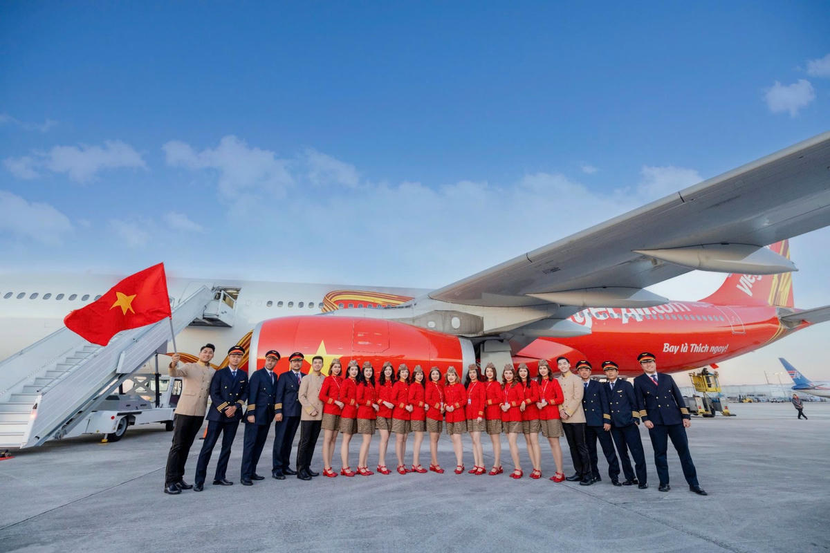 Vietjet đón tàu bay thân rộng mới, nâng đội bay lên 121 chiếc, sẵn sàng cho cao điểm cuối năm và đường bay dài quốc tế