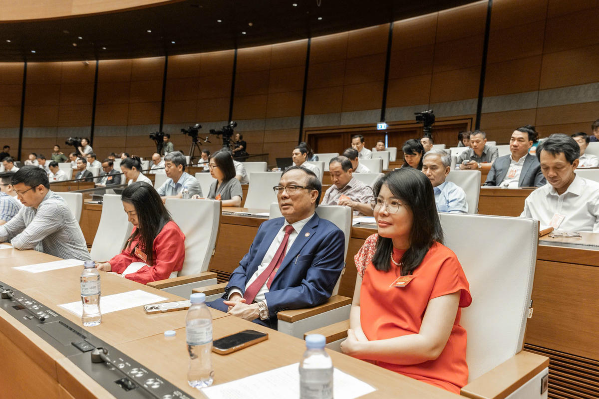 Các đại biểu dự Hội nghị. Ảnh: Quang Vinh.