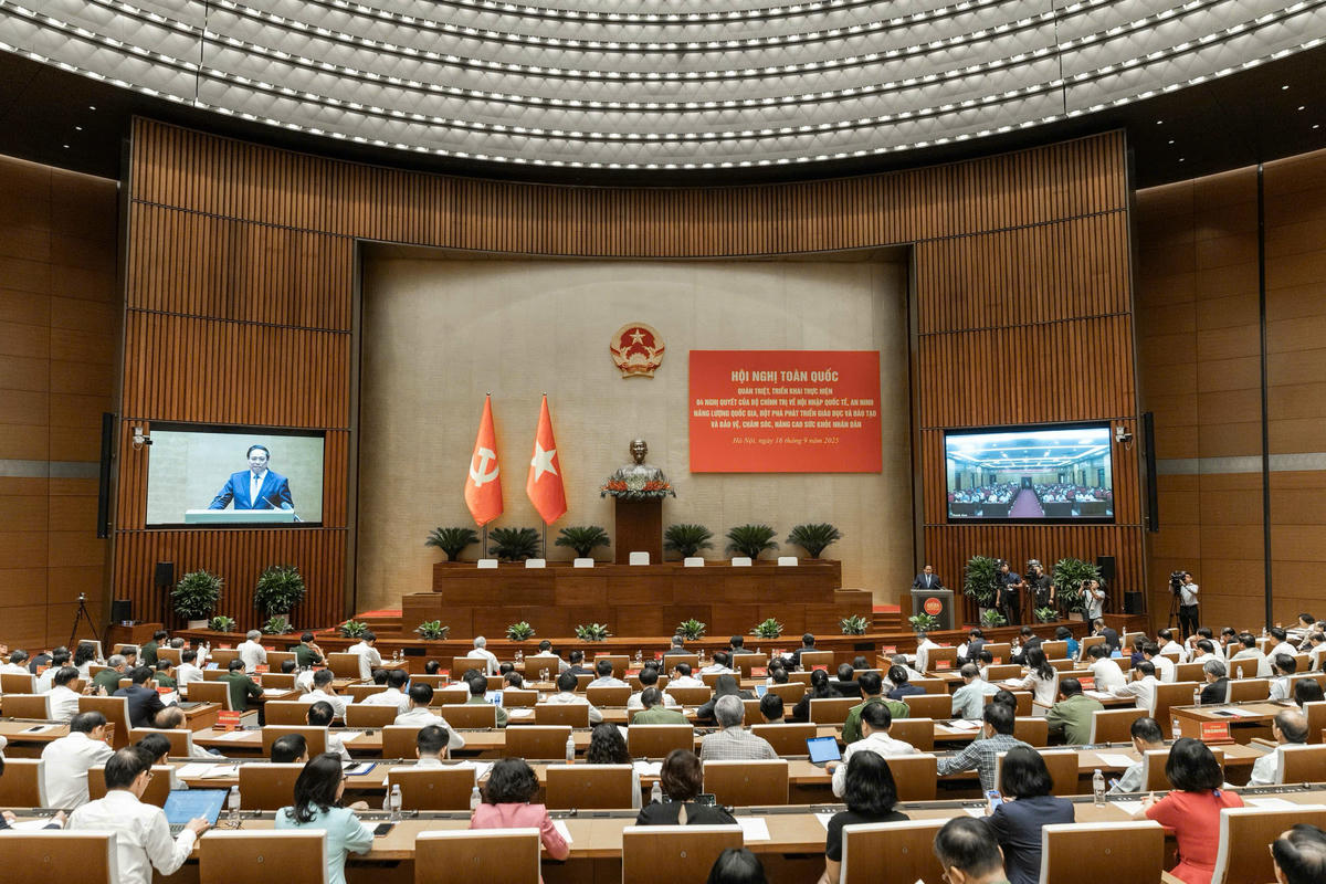 Quang cảnh Hội nghị. Ảnh: Quang Vinh.