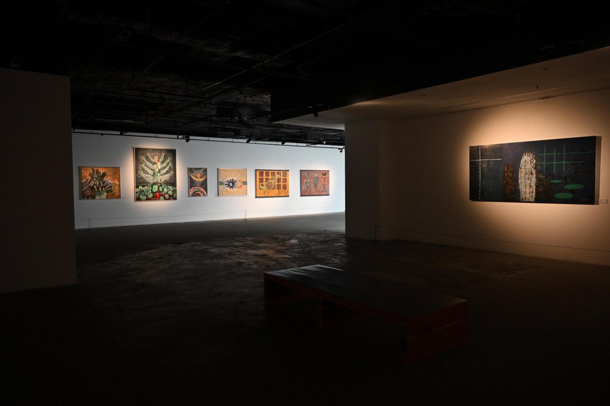 Một góc triển lãm “Hồi cố vọng lai”.