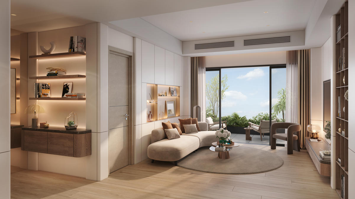 Một không gian sống rộng rãi không chỉ mang đến sự thoải mái trước mắt mà còn là nền tảng để bảo vệ sức khỏe và nuôi dưỡng hạnh phúc dài lâu. (Ảnh: Greenera Southmark)