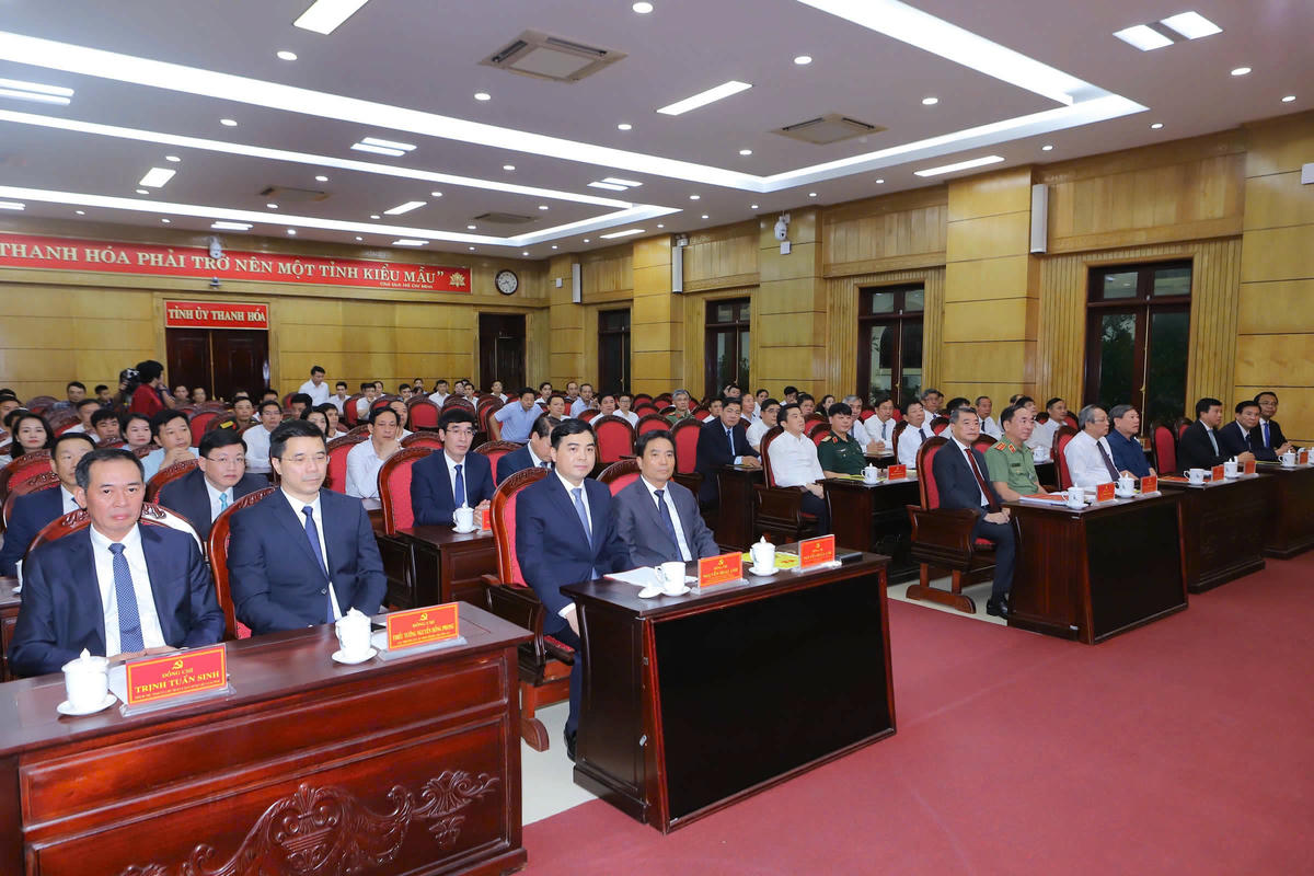 Các đại biểu dự hội nghị. Ảnh: Minh Hiếu