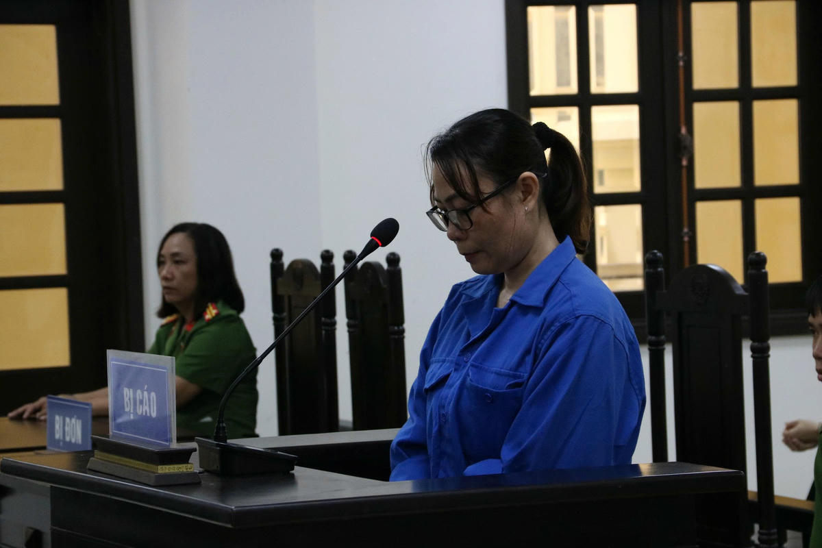 Bị cáo Quách Ngọc Bích tại phiên tòa xét xử. Ảnh: Nguyên Du