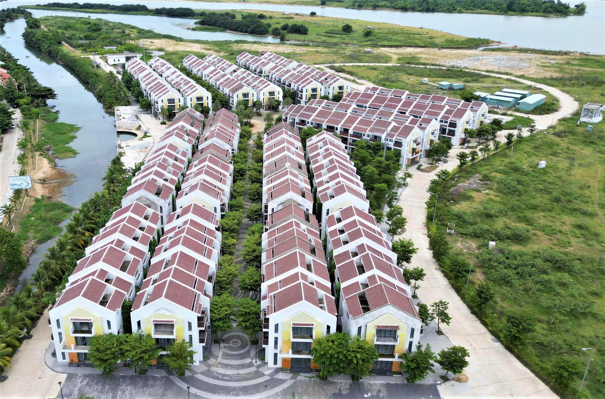 Một góc Dự án Khu du lịch sinh thái Cồn Bắp. Ảnh: Tấn Thành