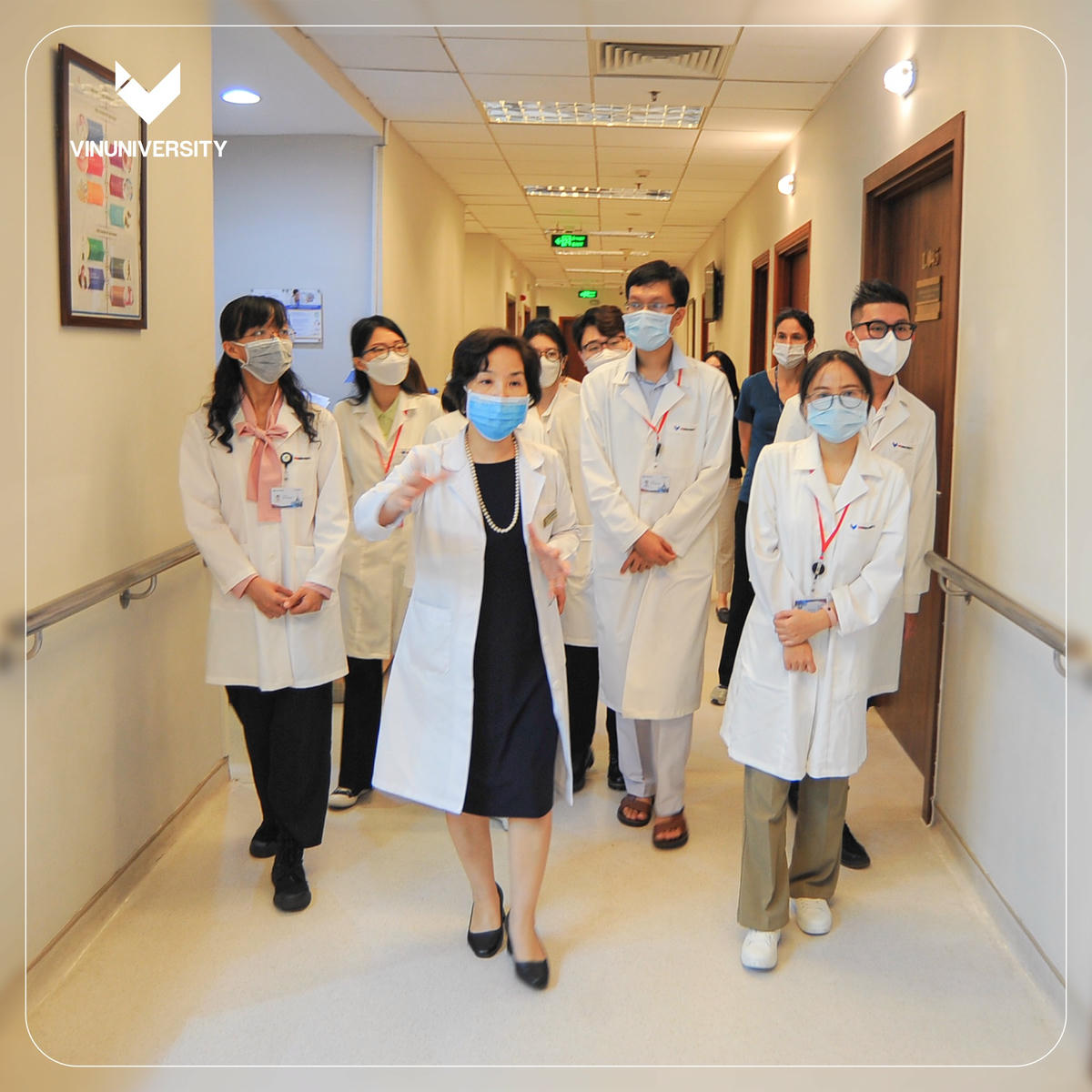 Đào tạo bác sĩ nội trú tại VinUni. Ảnh: VinUni