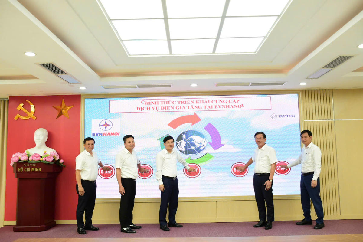 Lễ khởi động triển khai dịch vụ điện gia tăng