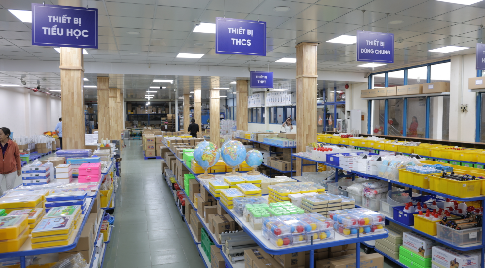 Nhà sách và Thiết bị trường học Nguyễn Tri Phương ra mắt mô hình mới