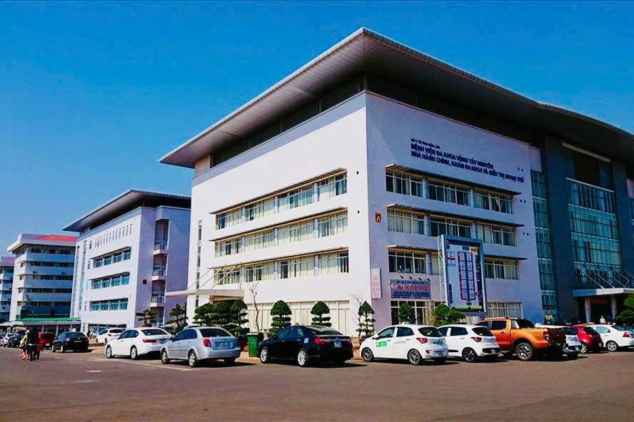 Bệnh viện Đa khoa Vùng Tây Nguyên. Ảnh: TN.