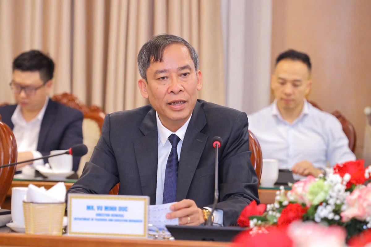 Ông Vũ Minh Đức, Cục trưởng Cục Nhà giáo và Cán bộ quản lý giáo dục (Bộ GDĐT).