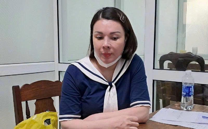 Lê Thị Thư bị khởi tố tháng 9/2024. Ảnh: Nguyễn Tú.