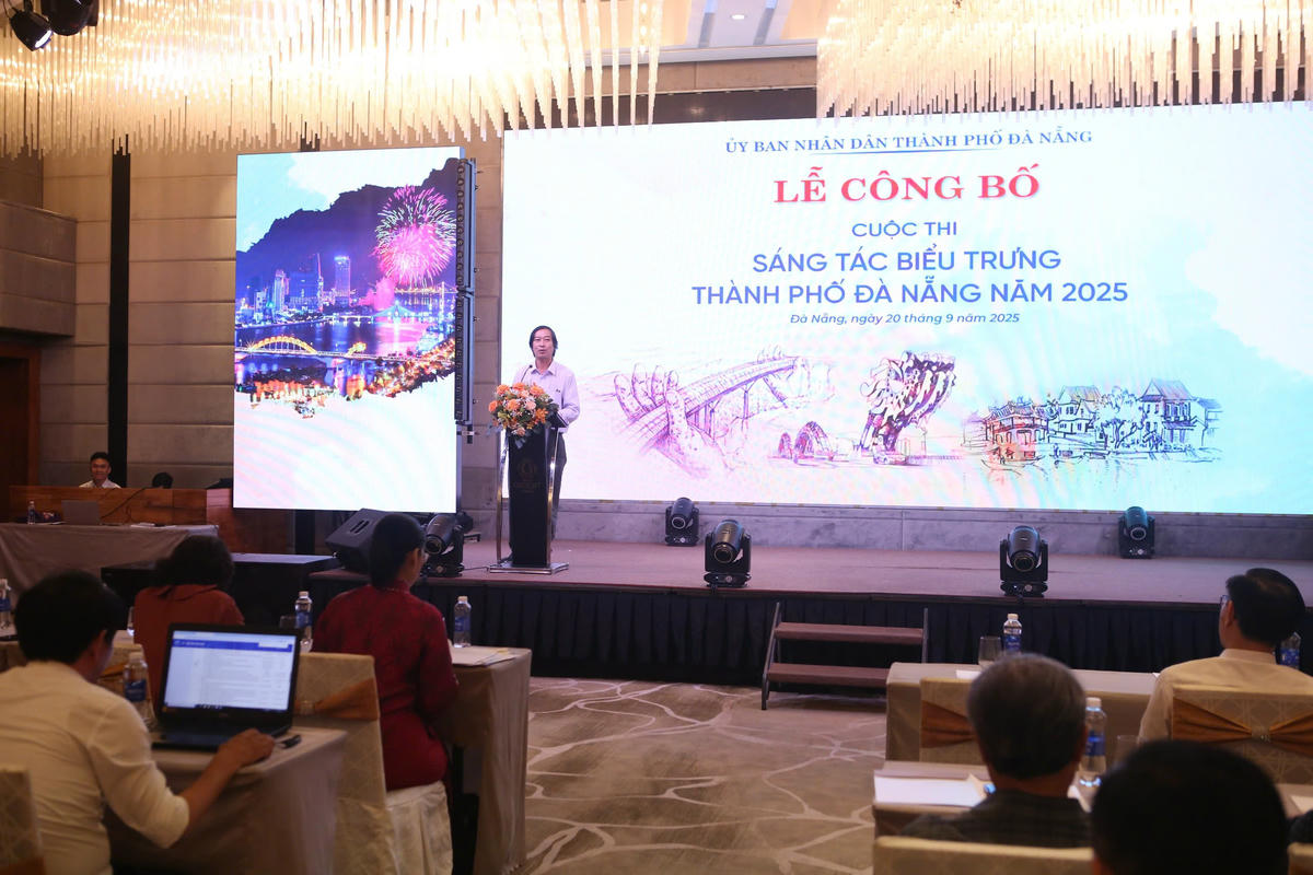 Cuộc thi nhằm tìm kiếm biểu trưng cho TP Đà Nẵng. Ảnh: Nguyễn Tú