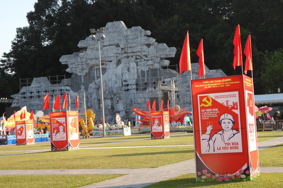 Tuyên Quang rực rỡ trước thềm Đại hội Đảng