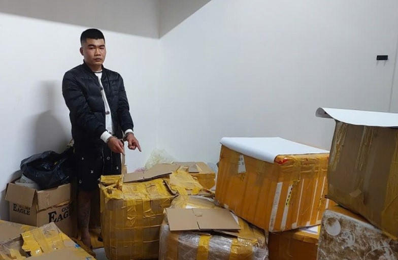 Đối tượng Trần Huy Thắng. Ảnh: Công an cung cấp.