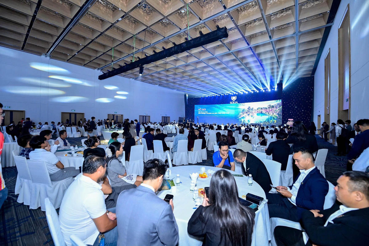 Sự kiện mở bán dự án The Solia được tổ chức tại TP Hồ Chí Minh.