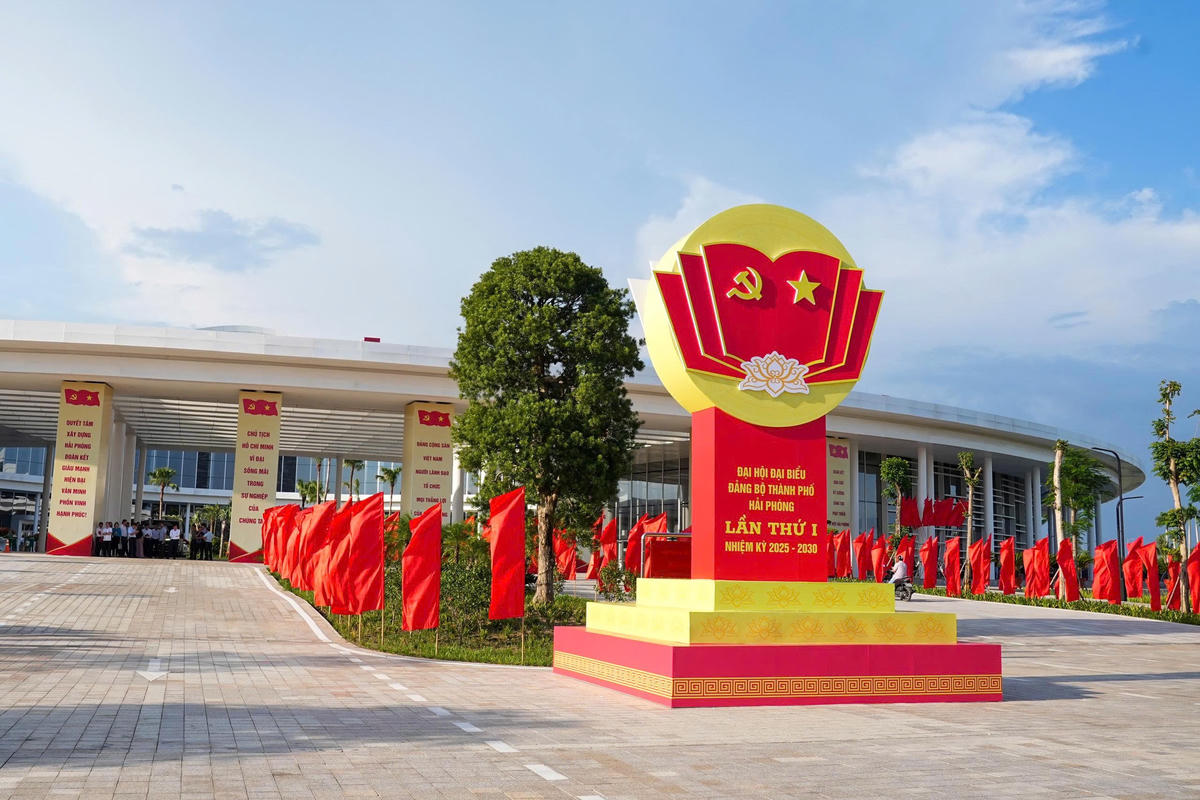 Công tác khánh tiết phục vụ Đại hội cơ bản hoàn thành. Ảnh: PT. 