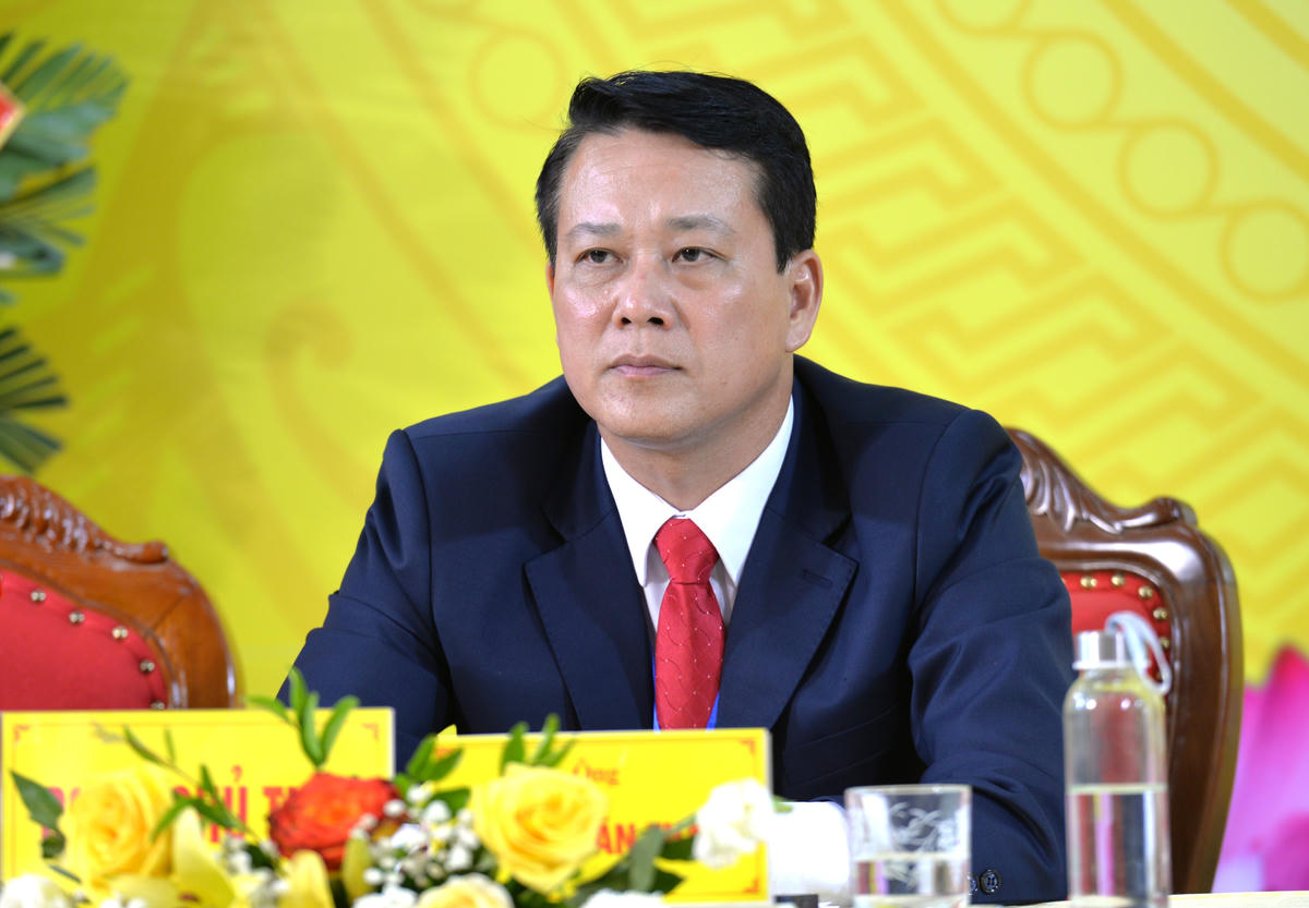 Ông Dương Văn Thanh được bầu làm Chủ tịch Ủy ban MTTQ Việt Nam phường Phong Cốc khóa I, nhiệm kỳ 2025 - 2030. Ảnh: Ngọc Anh.