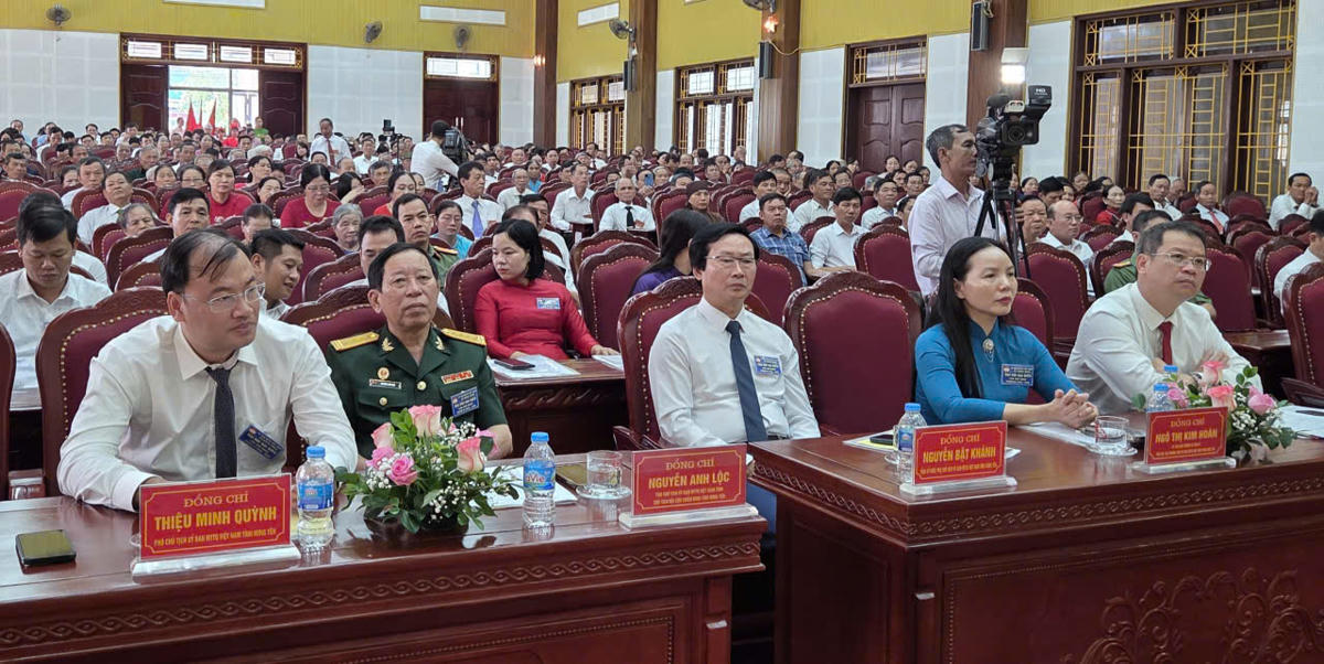 Các đại biểu tham dự đại hội. Ảnh: Duy Hưng.