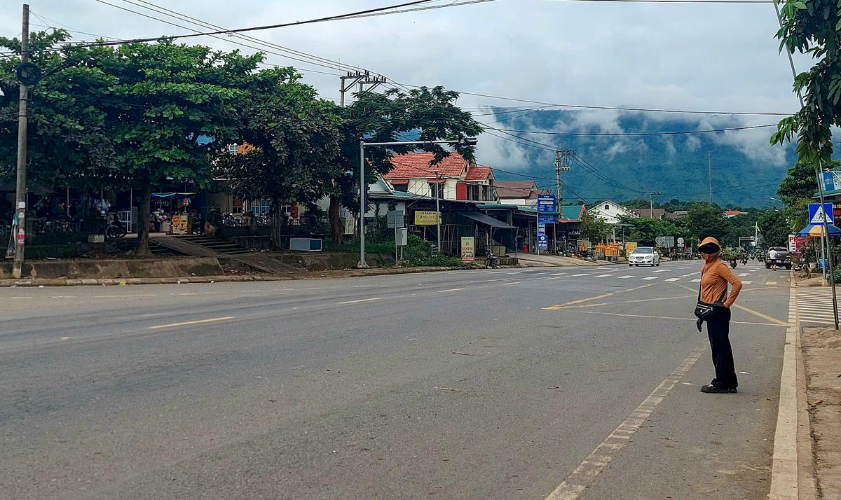 Quảng Trị: Quang cảnh thông thoáng ở ngã ba Tân Long sau khi "chợ chuối" được dời đi