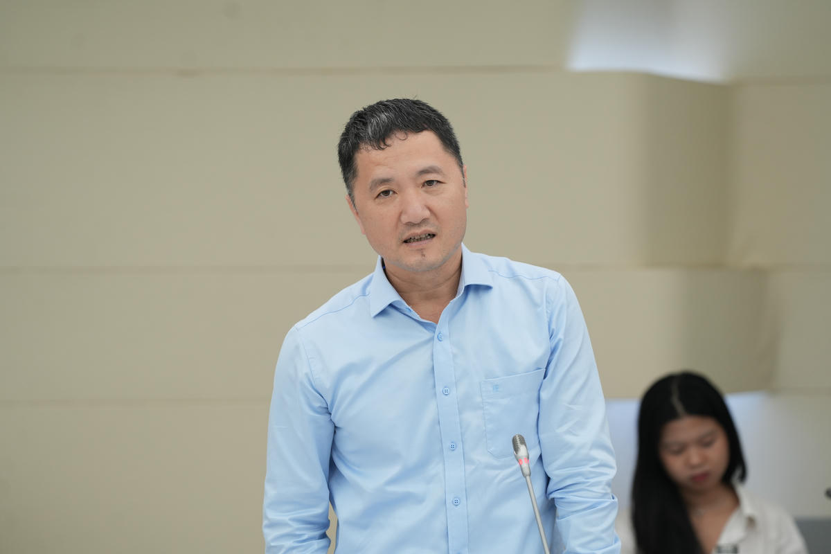 Ông Bùi Văn Mạnh - Giám đốc Sở Du lịch Ninh Bình phát biểu tại lễ ký kết