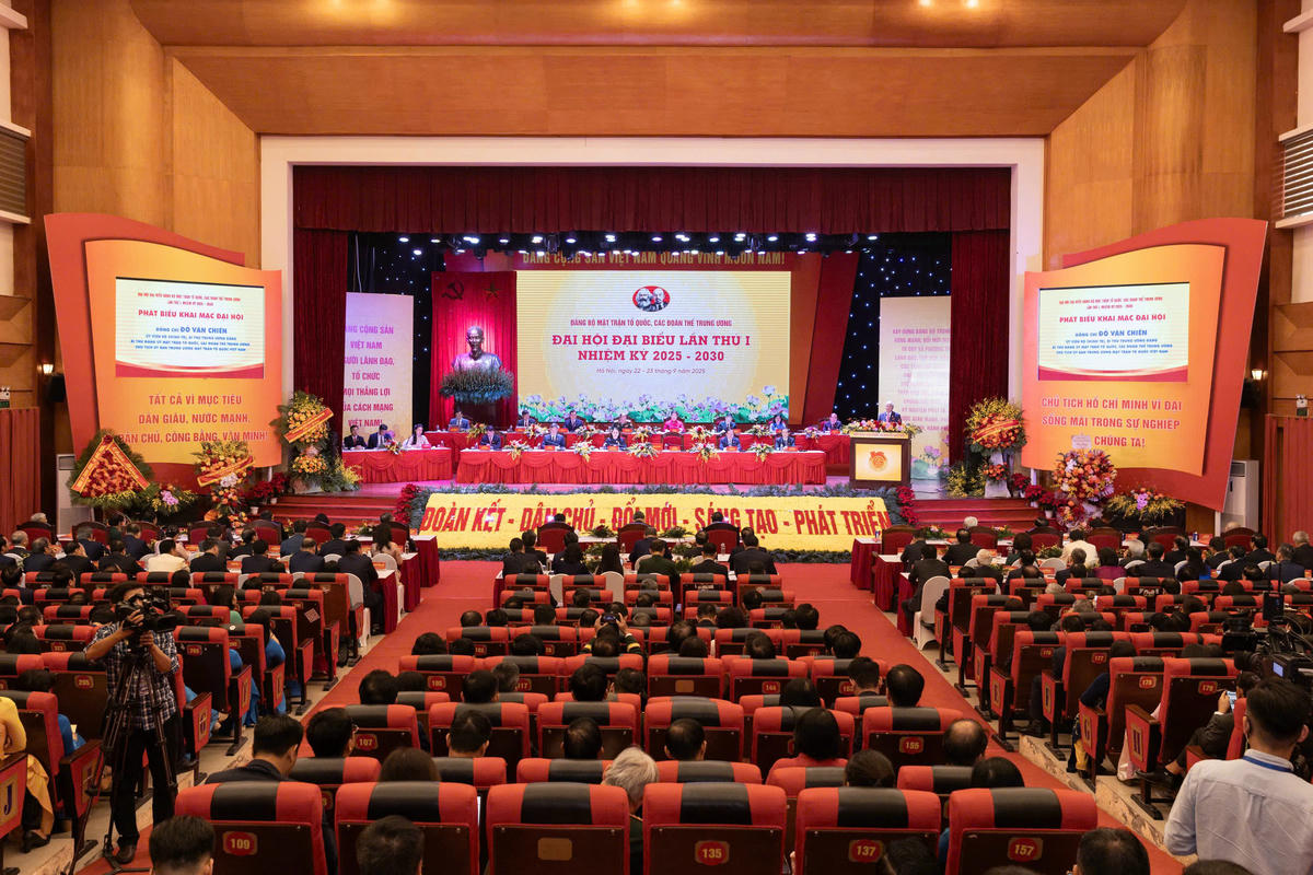 Quang cảnh Đại hội. 	Ảnh: Quang Vinh.