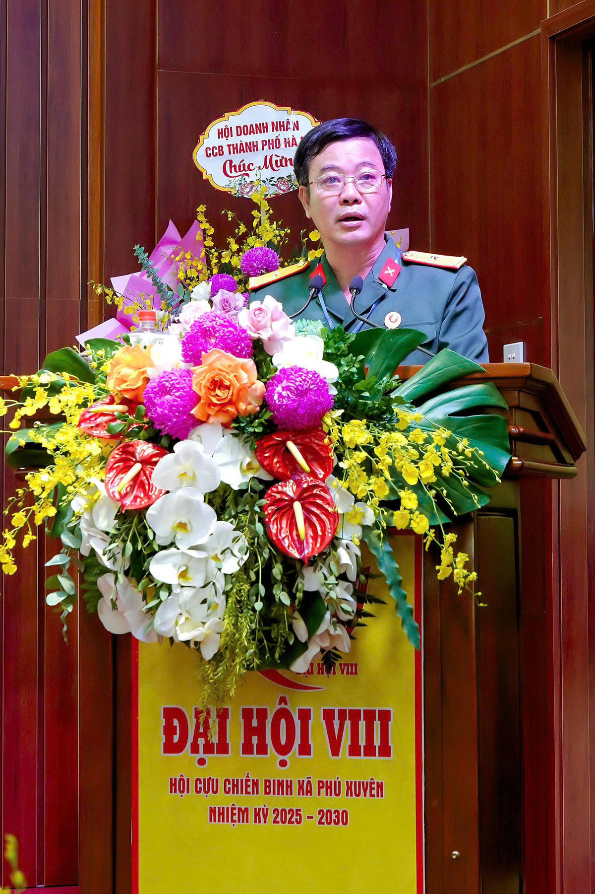 Ông Phan Cao Lạc - Chủ tịch Hội CCB xã Phú Xuyên nhiệm kỳ 2025-2030. Ảnh: TB.