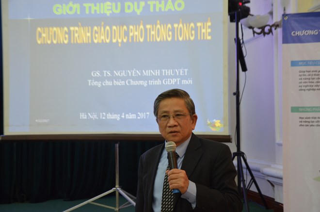 GS Nguyễn Minh Thuyết.