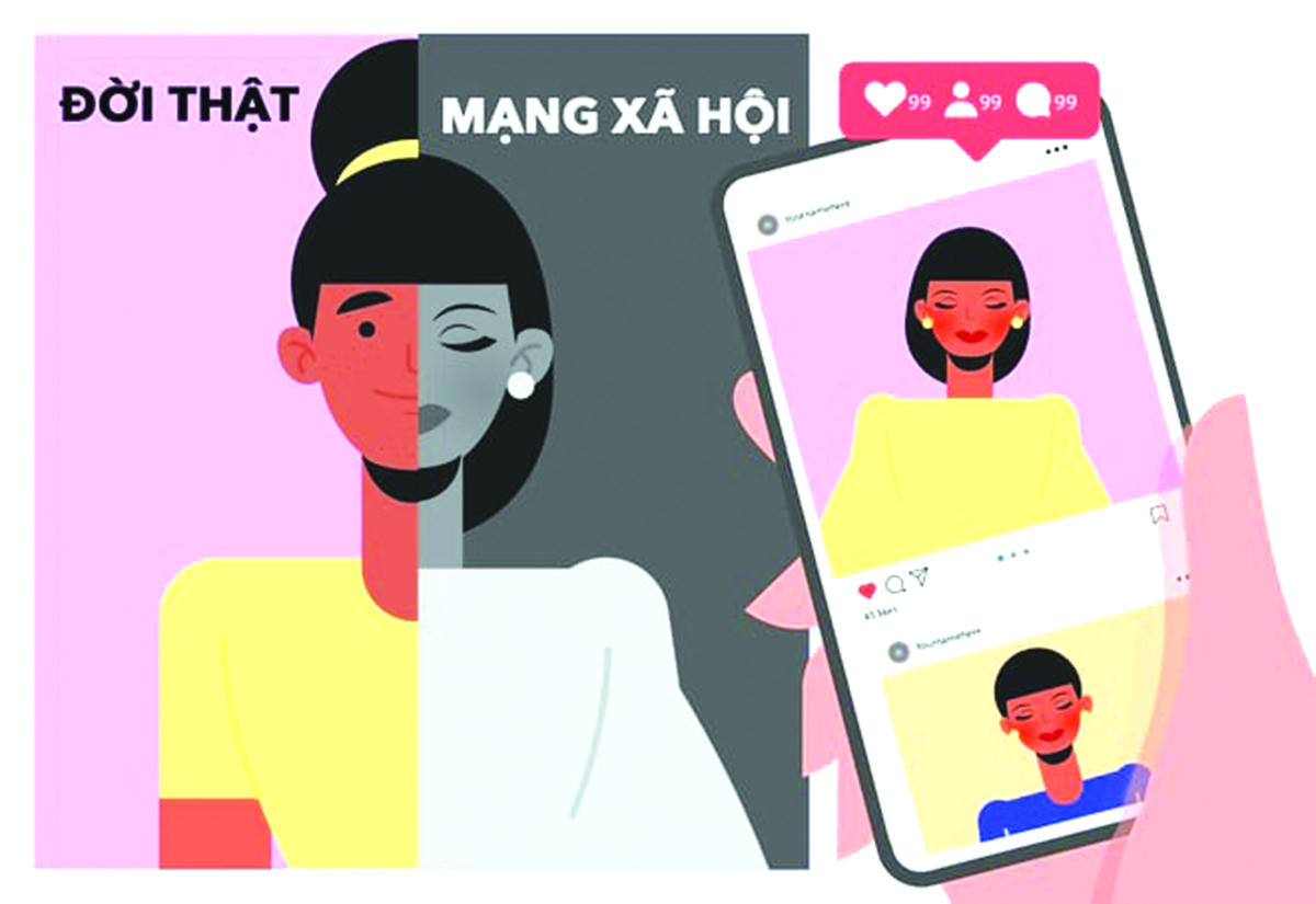 Khi mạng xã hội biến đời thật thành “phim trường”