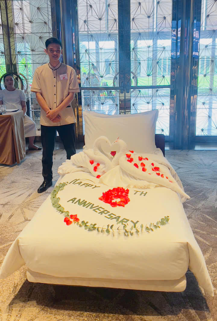 Thí sinh hoàn thành phần thi. Ảnh: Nguyễn Tú.