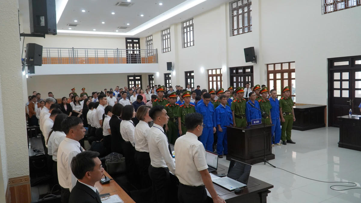 Mức án nghiêm khắc cho các bị cáo. Ảnh:TT.