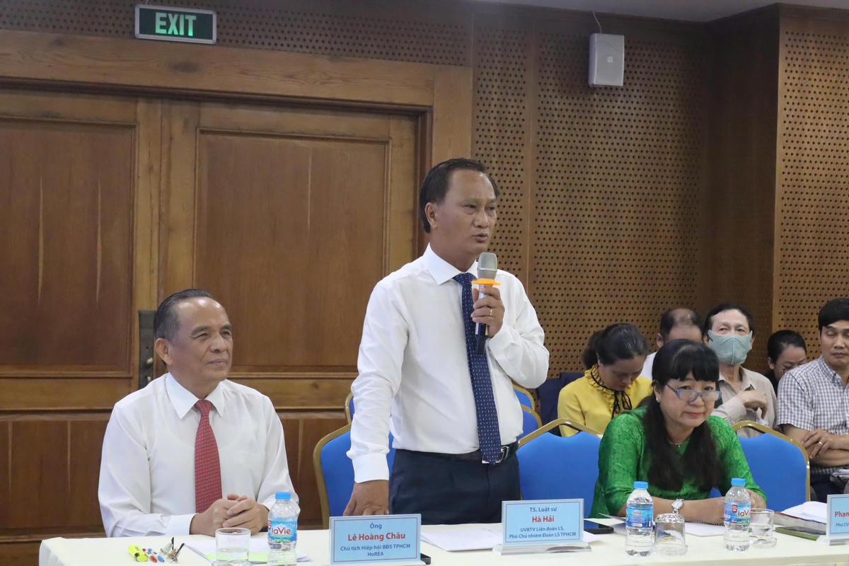 TS Hà Hải – Phó Chủ nhiệm Đoàn Luật sư TP Hồ Chí Minh.