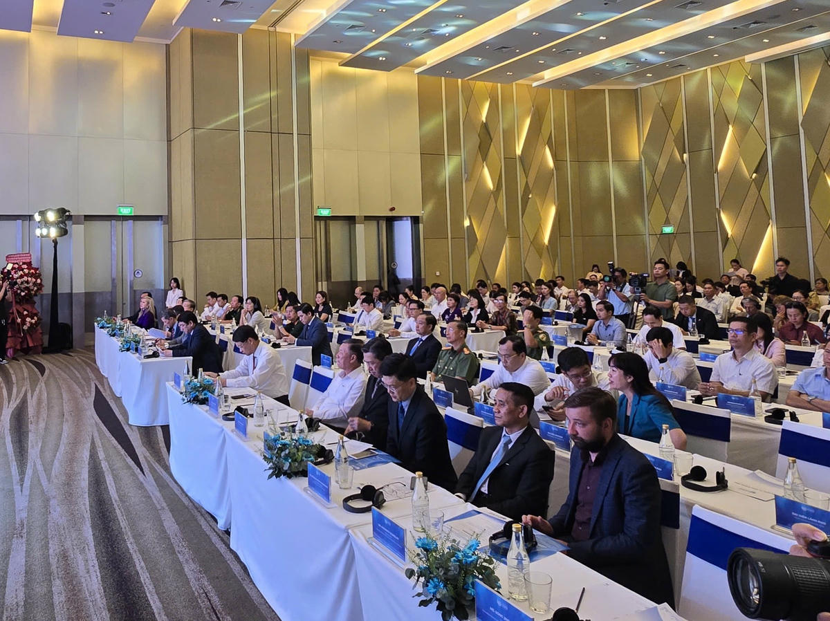 Tham dự hội nghị còn có lãnh đạo cơ quan đại diện ngoại giao, các tổ chức quốc tế, hiệp hội doanh nghiệp trong và ngoài nước...Ảnh: Nguyễn Tú.