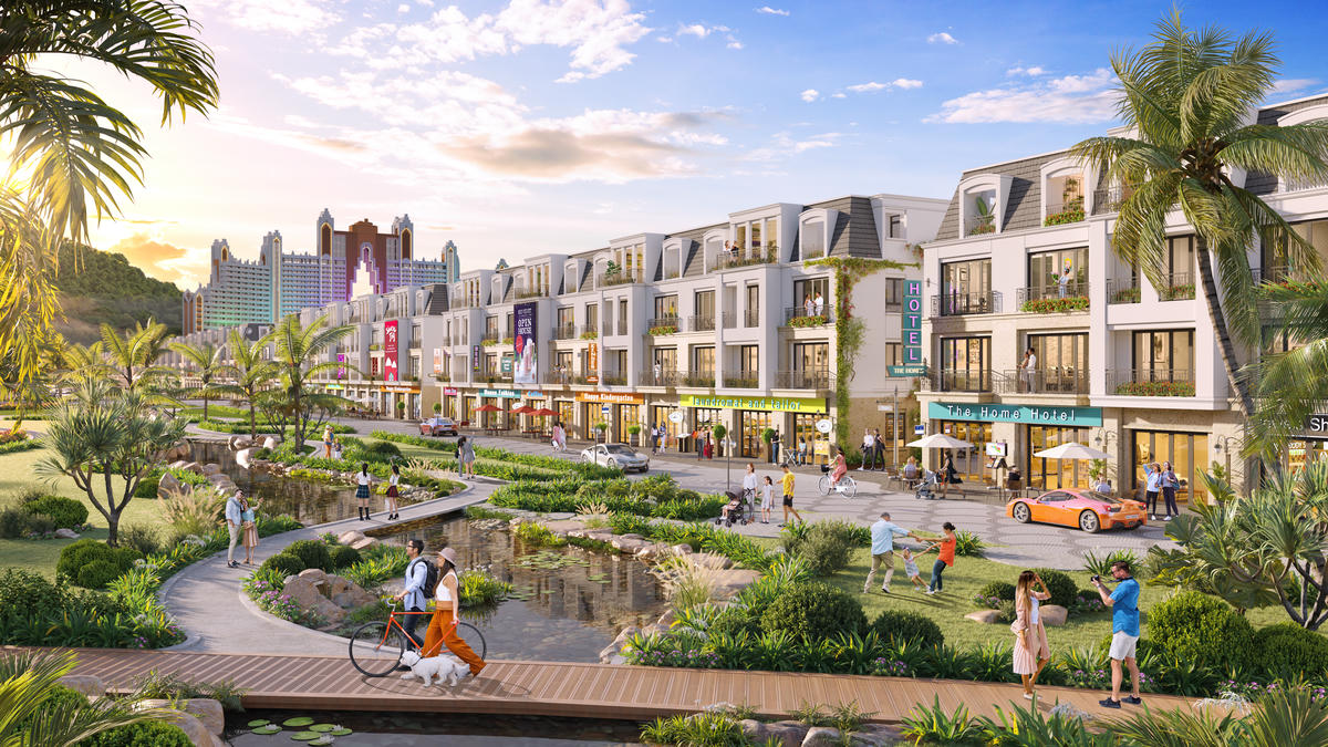 Hiện đại, tiện nghi, đa năng… nhà phố trung tâm bán đảo thu hút giới chuyên gia công nghệ