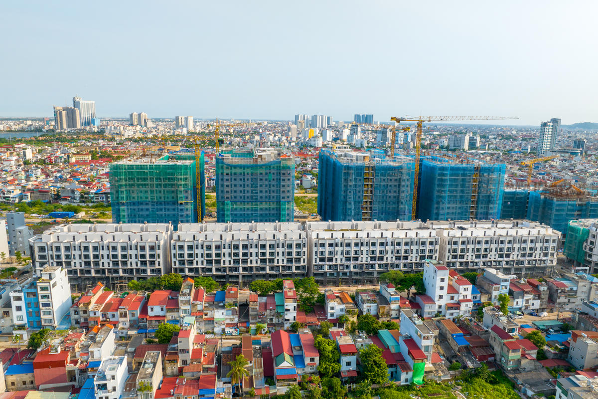 Hải Phòng hiện tại là một trong những địa phương đi đầu toàn quốc về phát triển nhà ở xã hội. Ảnh: PT. 