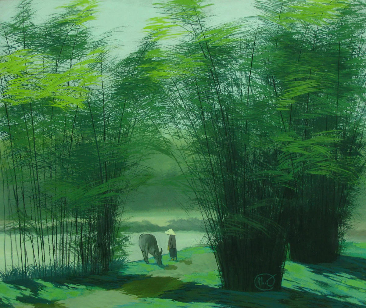 Tranh: Nguyễn Đăng Phú