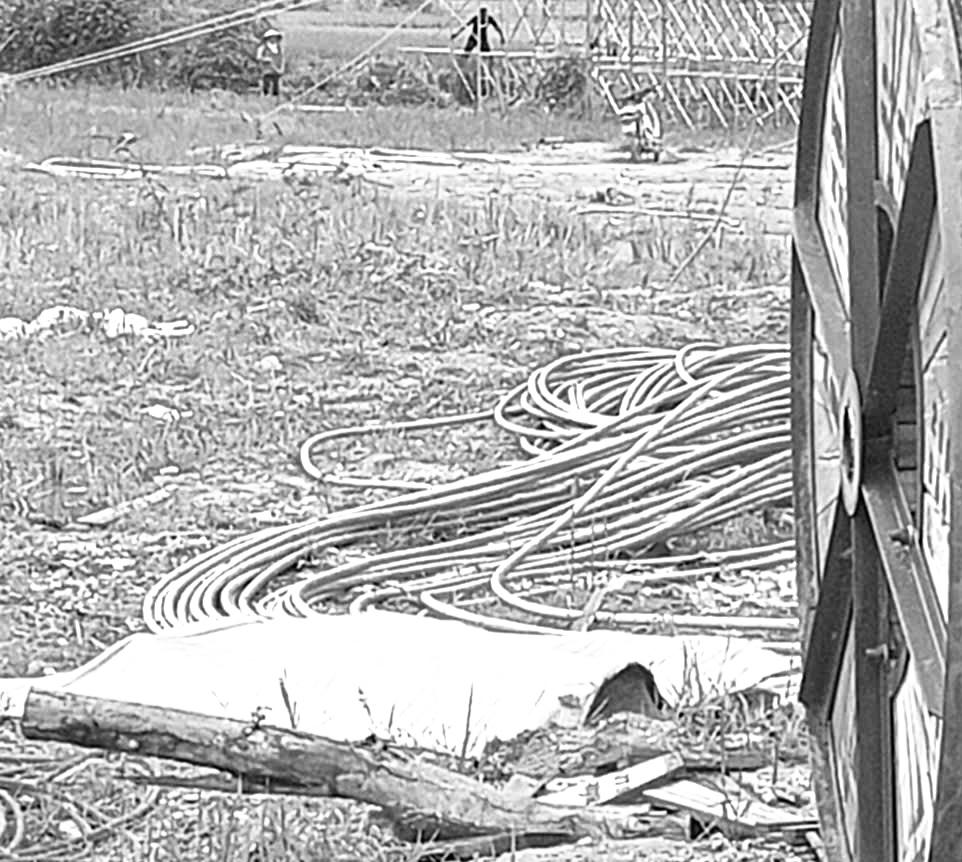 Vụ tai nạn khiến anh Toạn tử vong và 1 công nhân khác bị thương. Ảnh: CTV.