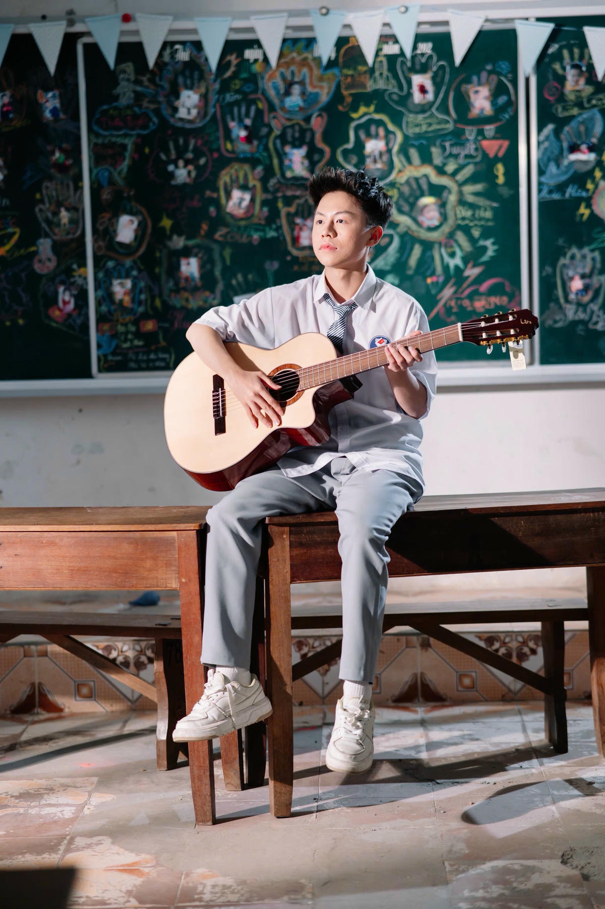 Tân sinh viên Vũ Thanh Phong đạt 29,5 điểm khối A00