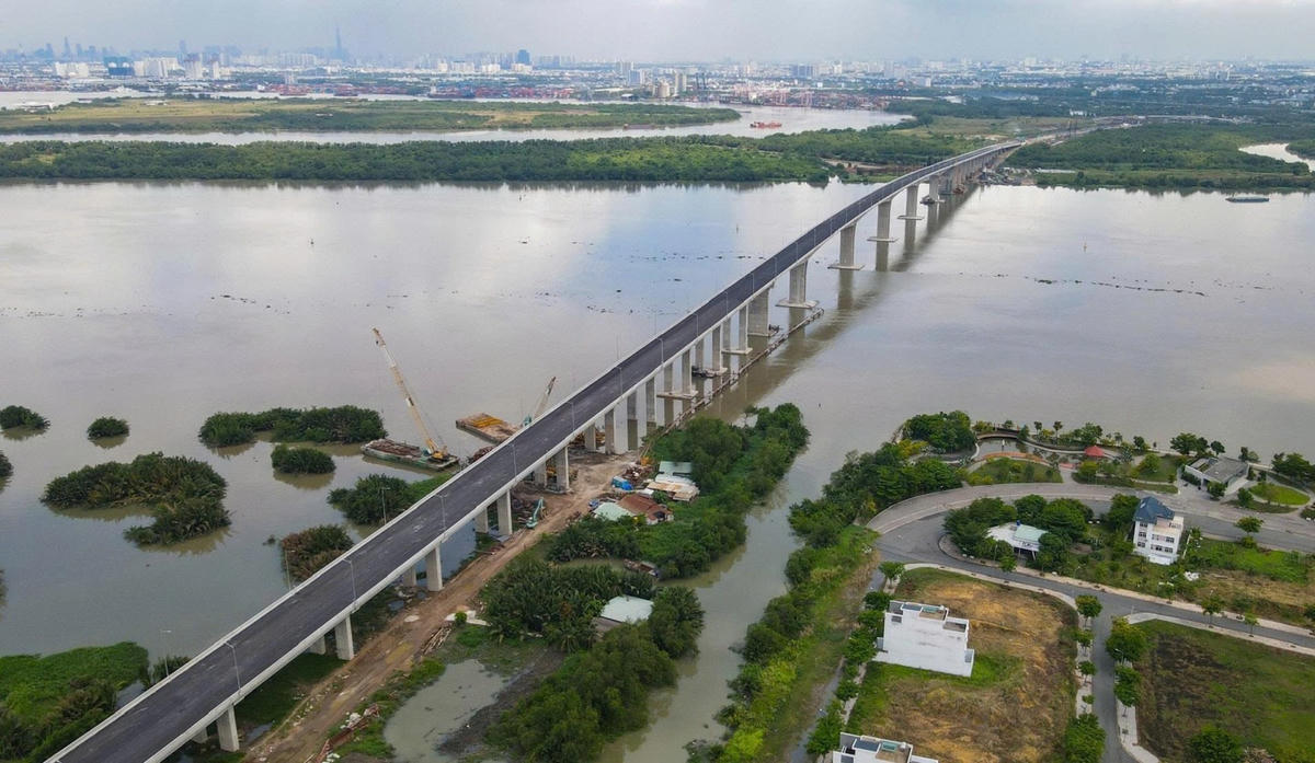 Cầu đường Vành đai 3 TP Hồ Chí Minh. Ảnh: TL.