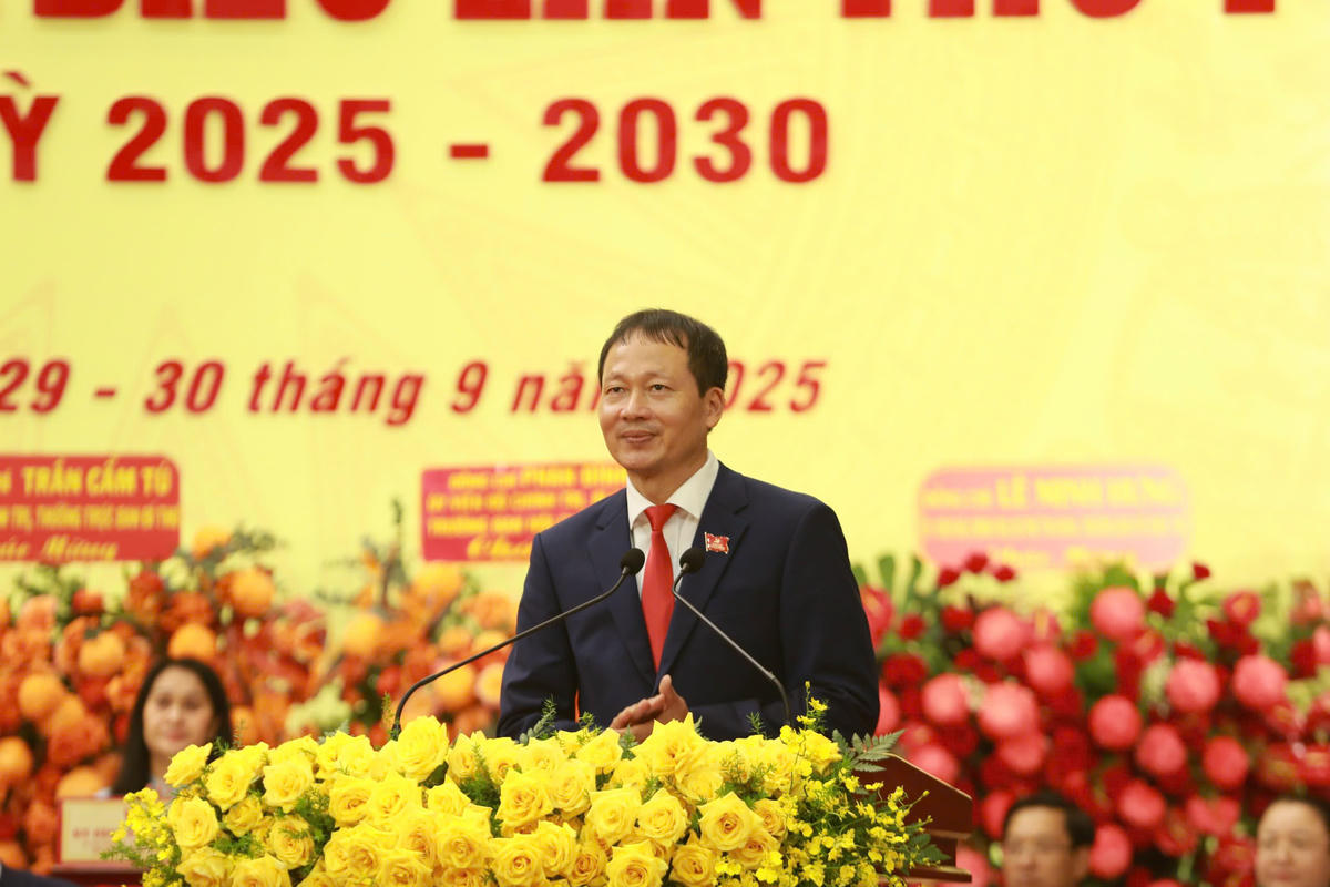 Bí thư Tỉnh ủy Vũ Hồng Văn khẳng định Đại hội thành công, thể hiện quyết tâm chính trị cao của toàn Đảng bộ và nhân dân Đồng Nai.