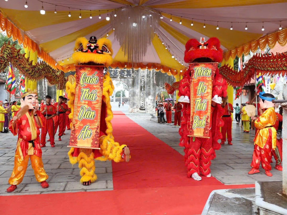 Cáo yết là nghi lễ không thể thiếu trước mỗi kỳ lễ hội mùa Thu Côn Sơn - Kiếp Bạc. Ảnh: ĐT. 