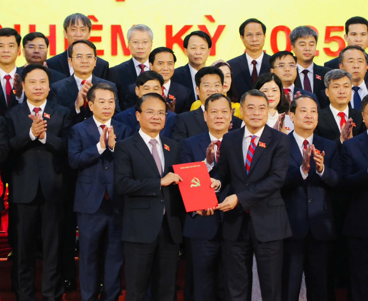 Ông Đặng Xuân Phong được chỉ định giữ chức Bí thư Tỉnh ủy Ninh Bình nhiệm kỳ 2025-2030. Ảnh: Phan Hiếu