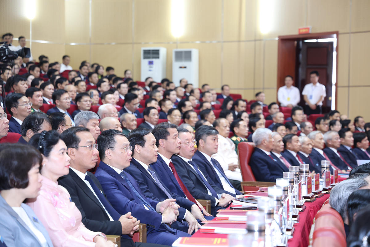 Đại hội có 400 đại biểu. Ảnh: HN.