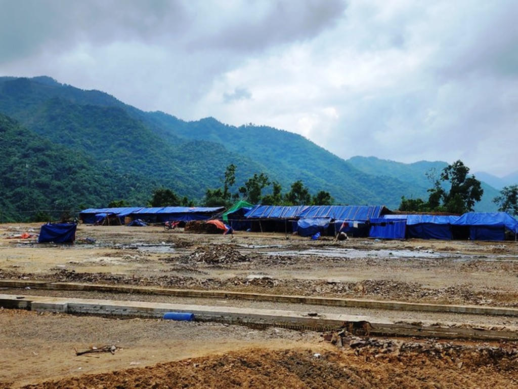 Ngổn ngang khu tái định cư bản Ún