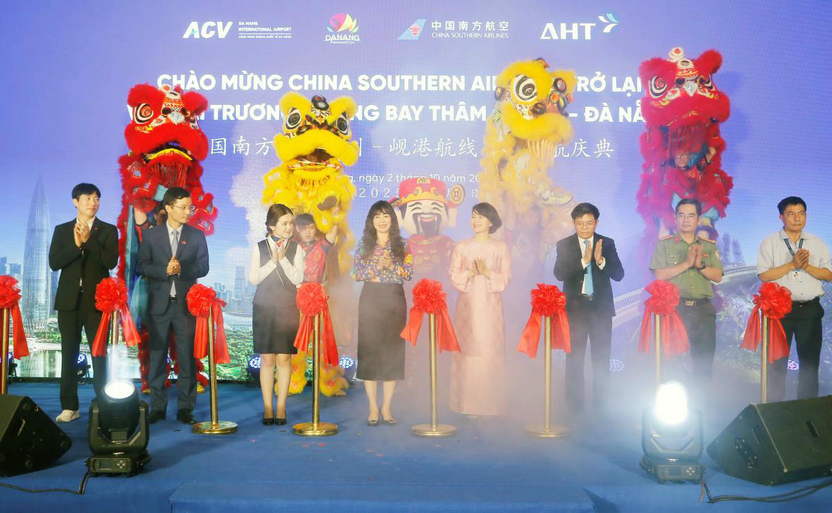 Đà Nẵng nối lại đường bay trực tiếp từ Trung Quốc