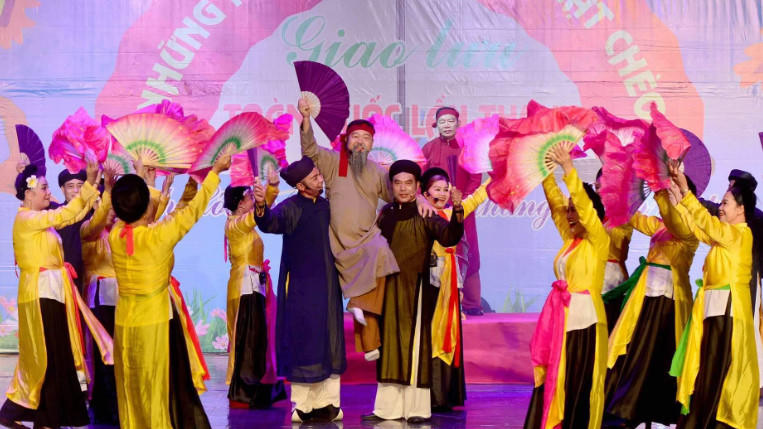 Giao lưu những người yêu Chèo toàn quốc 2024 (ảnh BTC)