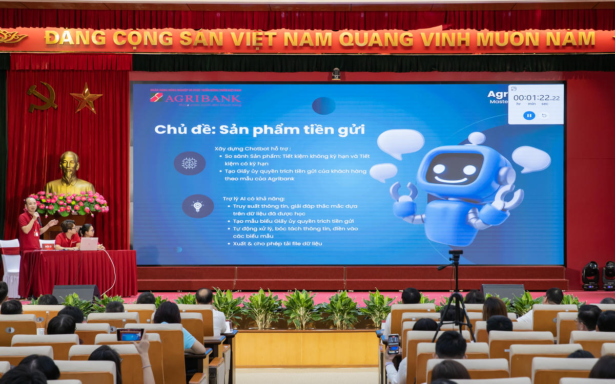 Toàn cảnh hội thi.