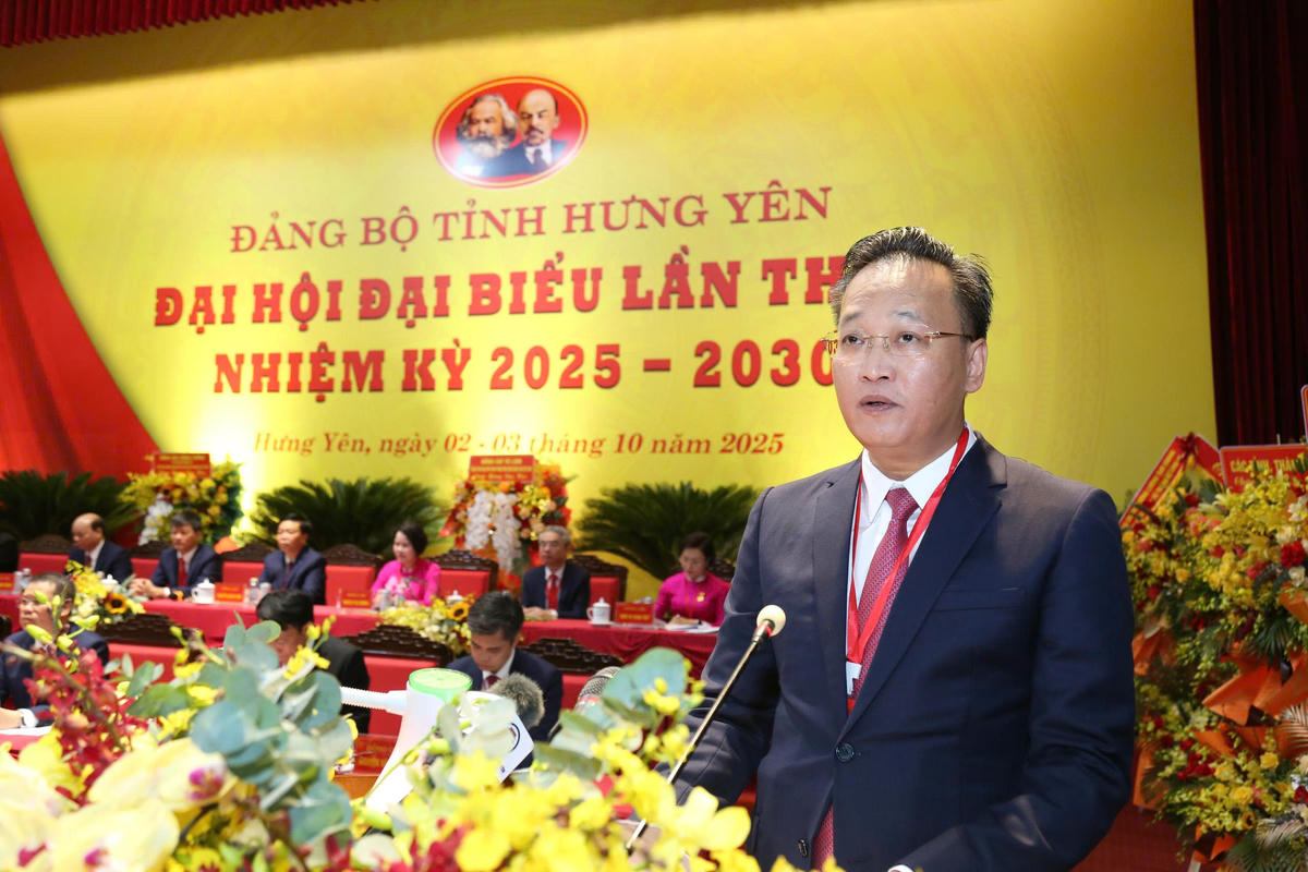 Bí thư Tỉnh ủy Hưng Yên Nguyễn Hữu Nghĩa. Ảnh: Ban Tổ chức.