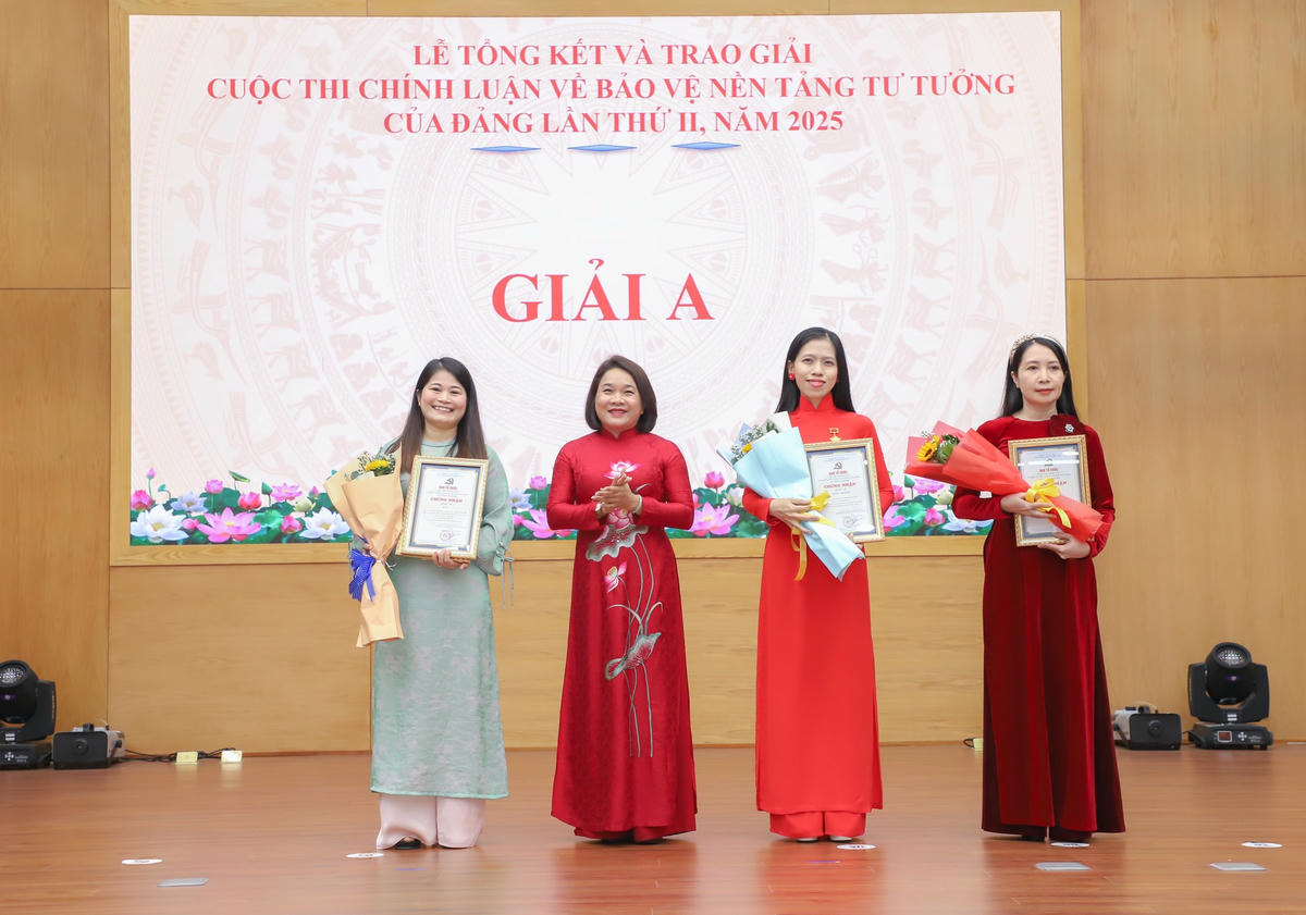 Đà Nẵng trao giải Cuộc thi chính luận về bảo vệ nền tảng tư tưởng