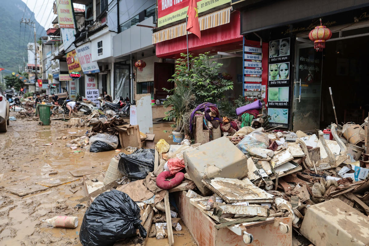 Phường Hà Giang gượng dậy giữa hoang tàn sau lũ dữ